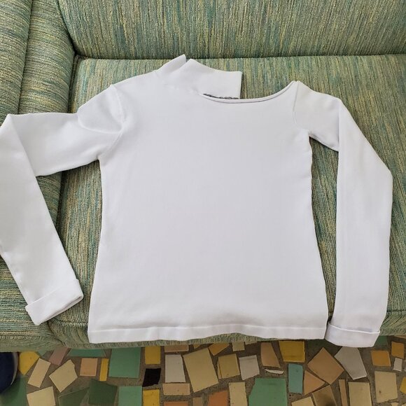RTA SKIN Tops - LONG SLEEVE WHITE TOP